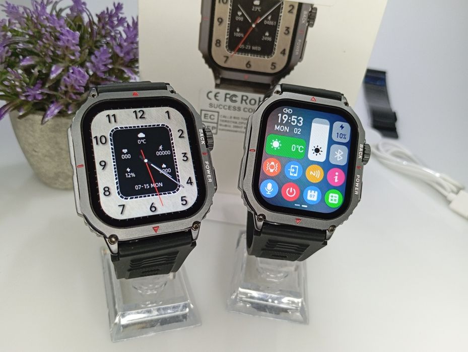 ‼️ Смарт годинник Lemfo DK66 AMOLED екран NFC Smart watch Чоловічій‼️