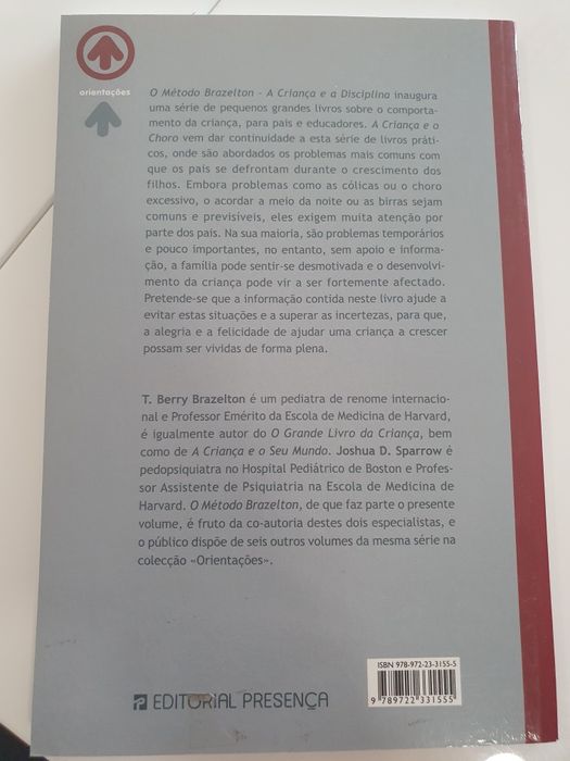 Livro a criança e o choro, o método Brazelton