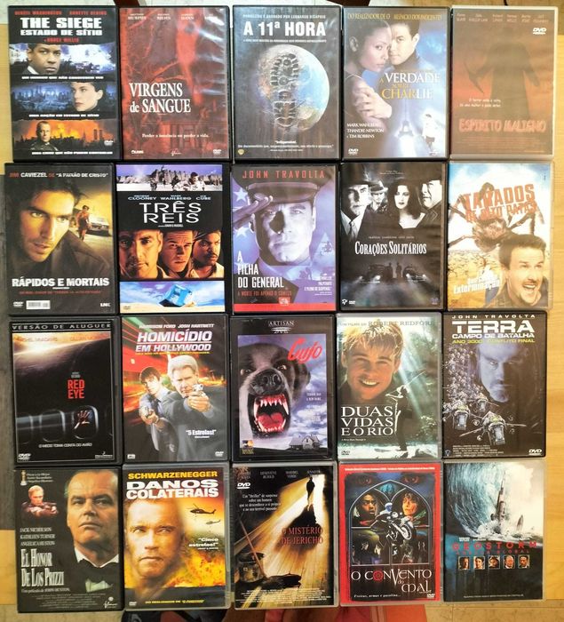 Vendo Coleção DVD (alguns filmes raros)