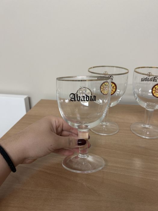 Copos Abadía edição especial Super Bock