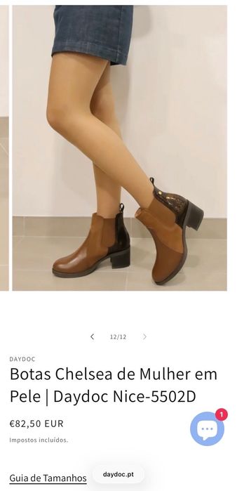 Botins Daydoc Shoes (como novos)