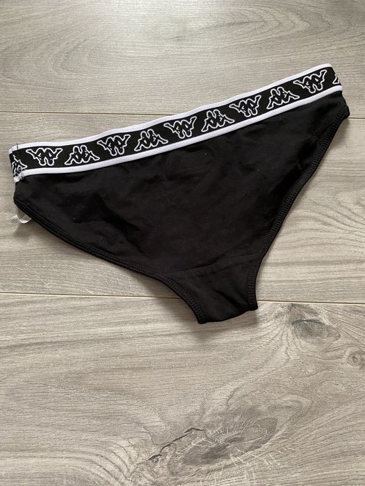 Majtki figi damskie kappa rozmiar M czarne nowe