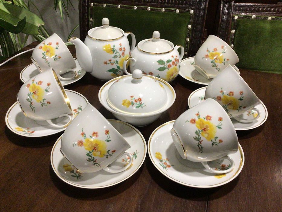 Рарітетний сервіз Баранівка в  ідеальному стані на 6 персон