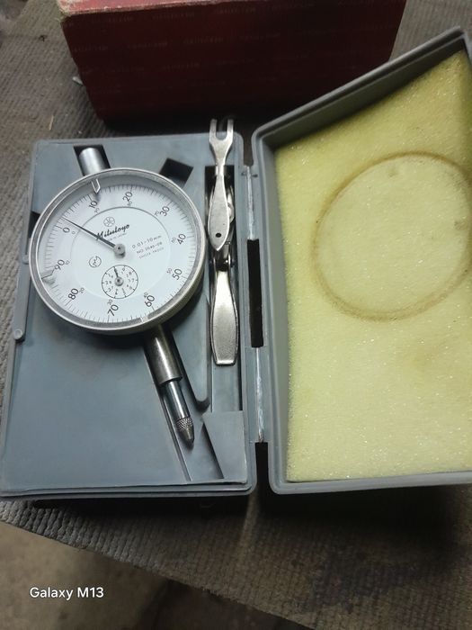 Conjunto Profissional Mediação-Mitutoyo+ Base magnética + Micrometro