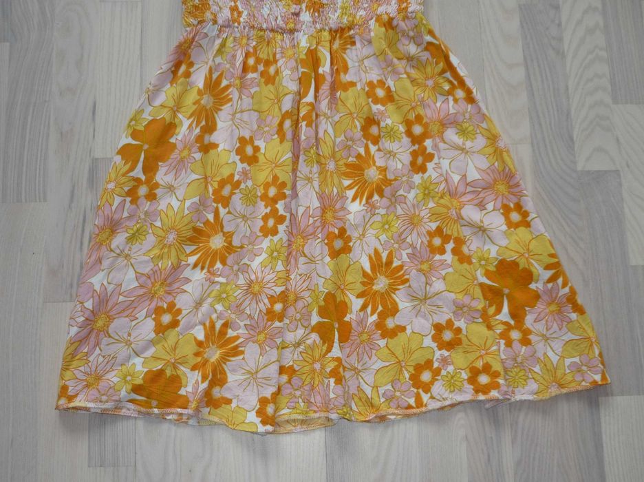 Sukienka New Look roz. 36 S marszczenia kwiaty