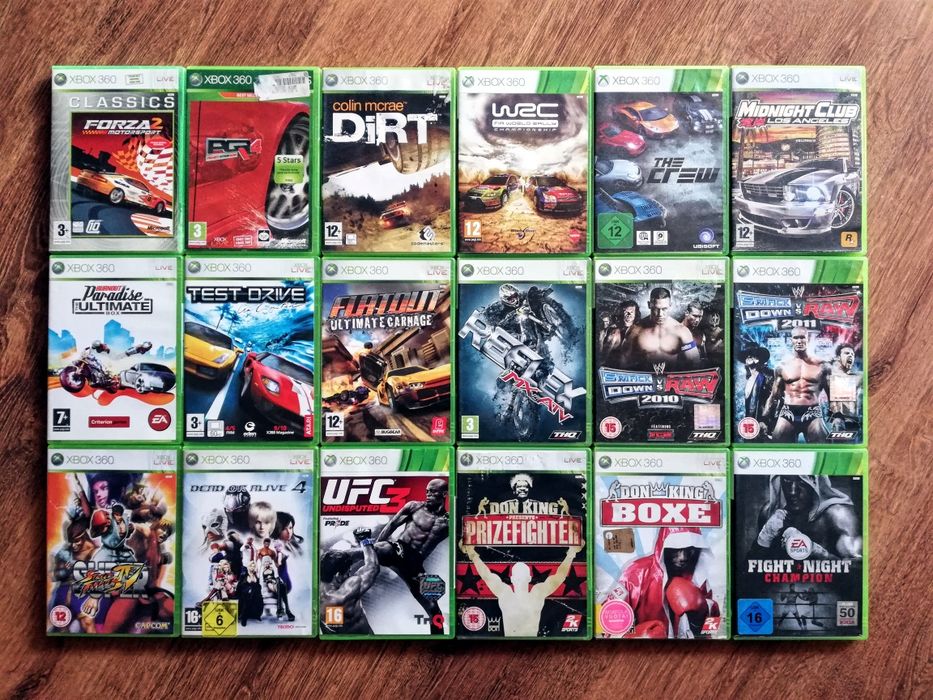 Gry XboX 360 Lego Kinect Dla Dzieci Strzelanki Samochody Inne