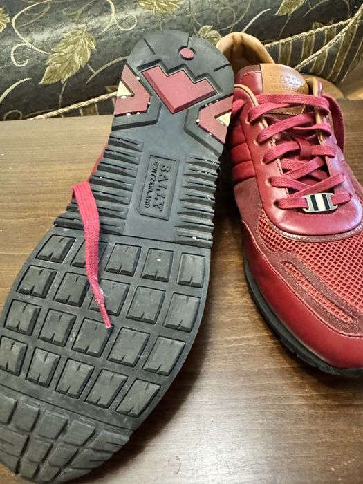 BALLY кроссовки мужские 45,5-46 ТОРГ