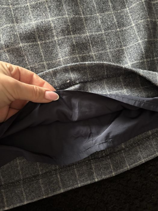 Spódnica damska lekko ocieplana