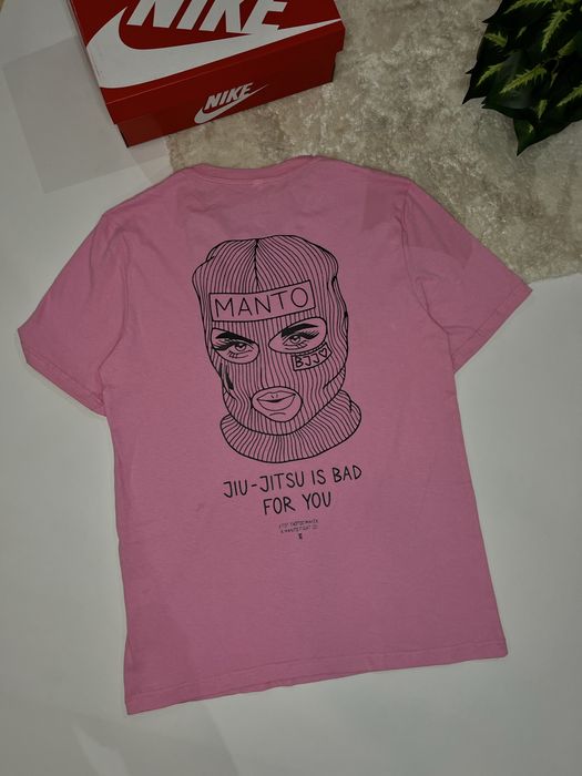 Футболка Manto Maska / Рожева Футболка Манто Маска / Футболка Manto