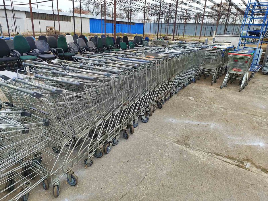 Тележки складские. Тележки покупателя