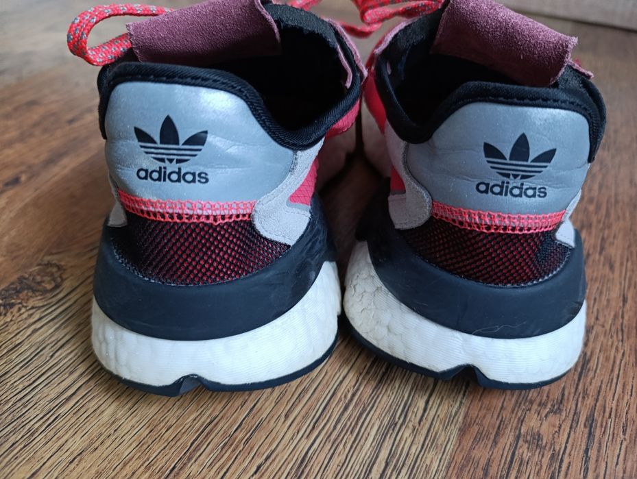 Adidas nite jogger 38.5, кросівки 38р, кроси 24.5см, на бусті кросівки