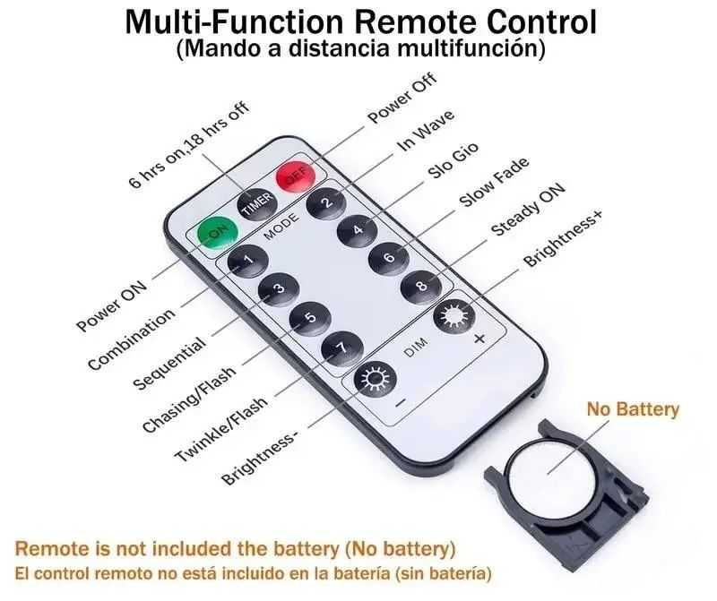 Світлодіодна Водонепроникна Гірлянда-штора 3*2м USB 200 LED Пульт ДК