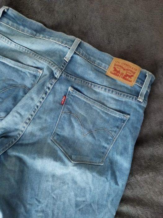 Spodnie jeansy jeansowe Levi's klasyczne dżinsy