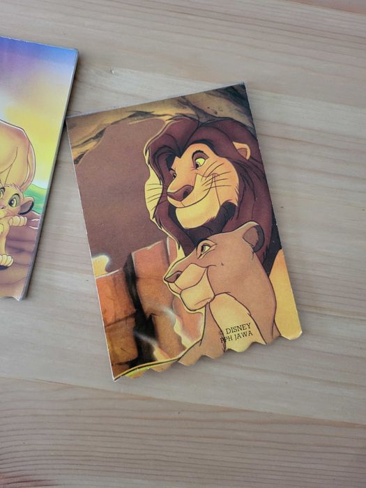 Karteczka notesowa Król Lew nowa oryginalna lata 90s stan idealny 90te