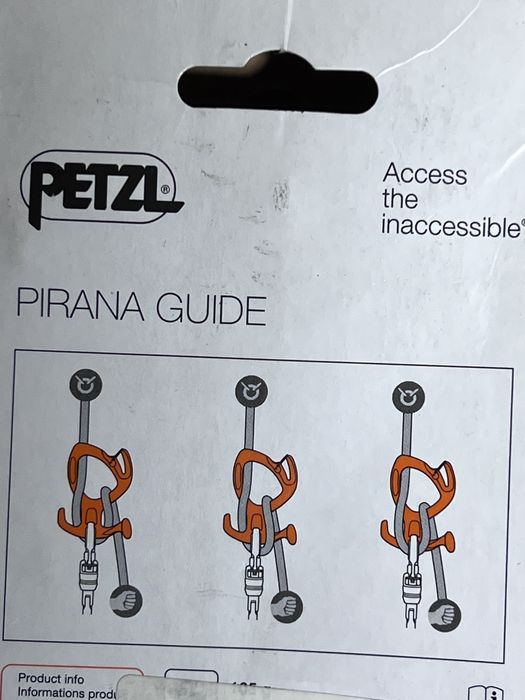 Petzl PIRANA GUIDE - Descensor Canyoning (NOVO na Caixa)