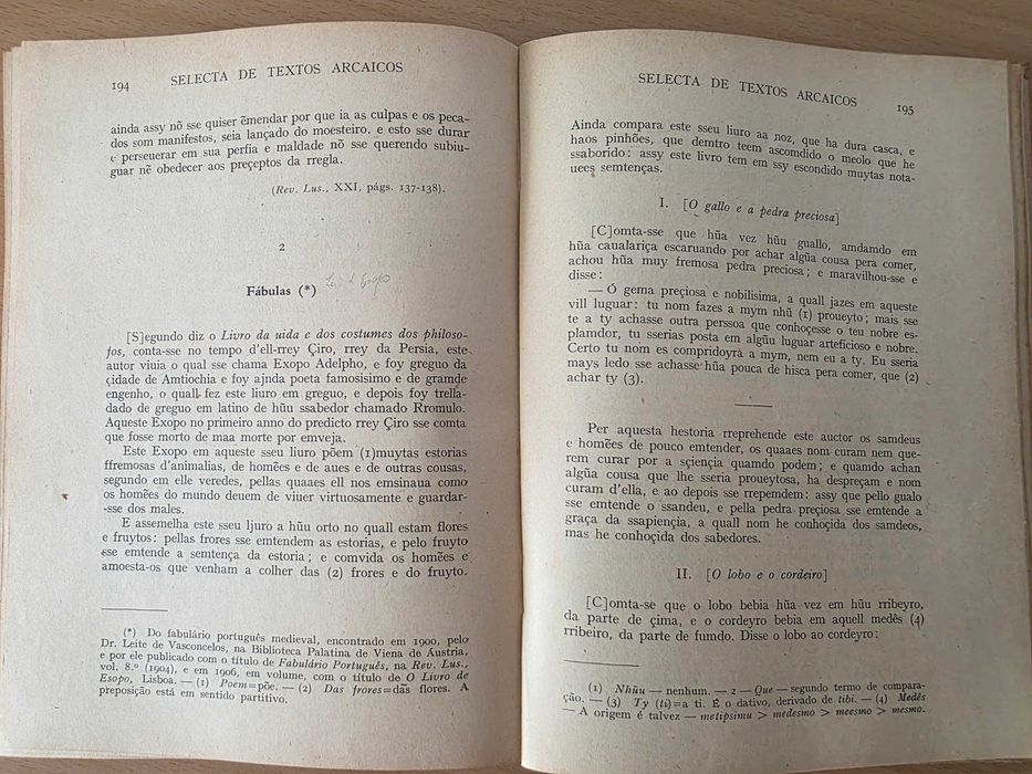 Livro "Textos Arcaicos" de José Pereira Tavares
