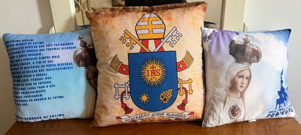 Conjunto de Almofadas Religiosas