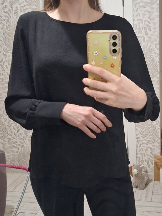 Чорна блуза туніка PRIMARK