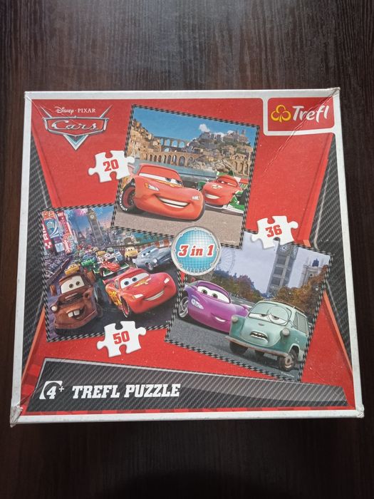 Puzzle auta Disney Pixar