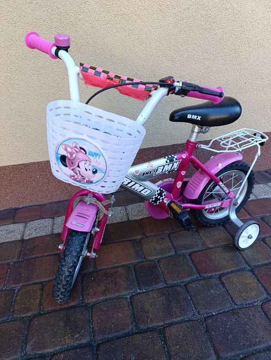 Rowerek dla dziewczynki.