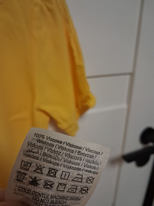 Selected femme żółta bluzka damska XS