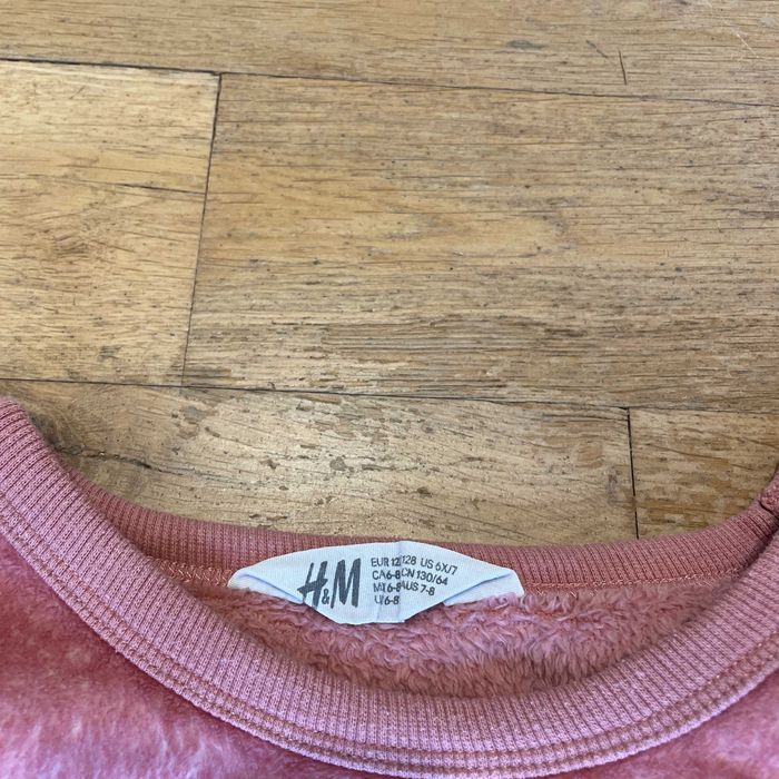 H&m Modna Bluza Polar Dziecko Dziewczynka 122-128 Cm 7-8 Lat