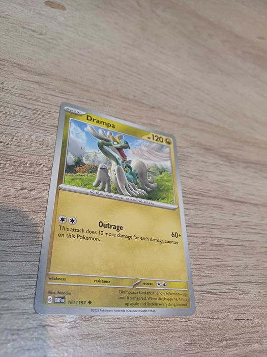 Carta Pokémon Drampa #161