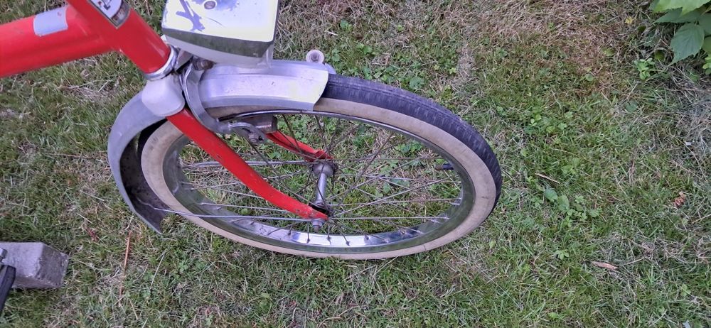 Romet duet z przerzutkami składany tandem składak wigry 3 prl