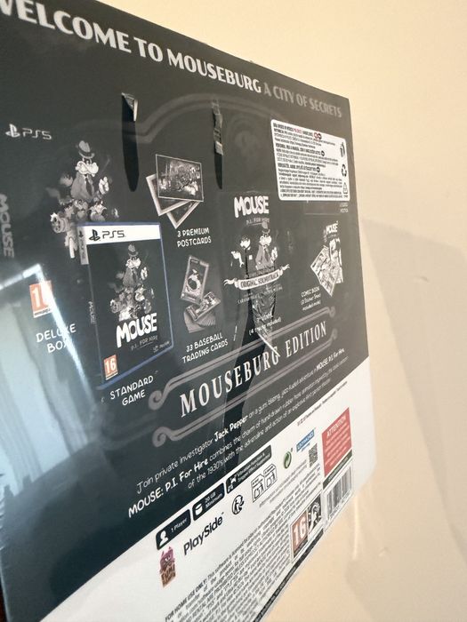 Mouse P.I. For Hire PS5 Mouseburg Edition