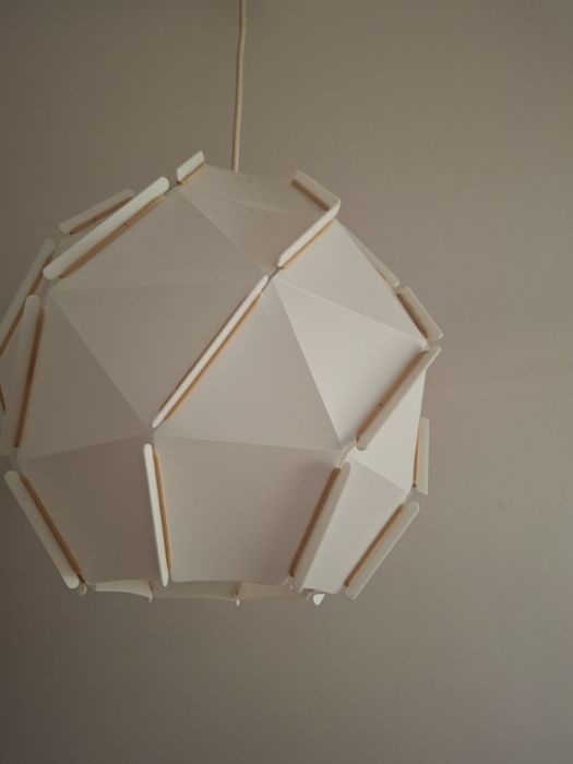 Candeeiro suspenso IKEA branco