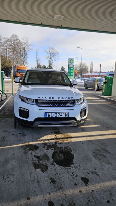 Sprzedam Land Rover Evoque biały z jasnym wnętrzem