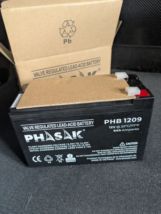 Bateria UPS 12v 9Ah Phasak PHB 1209