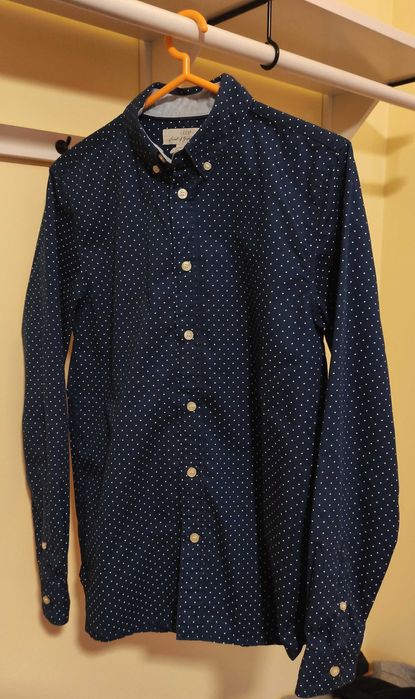 Camisa Azul H&M Algodão