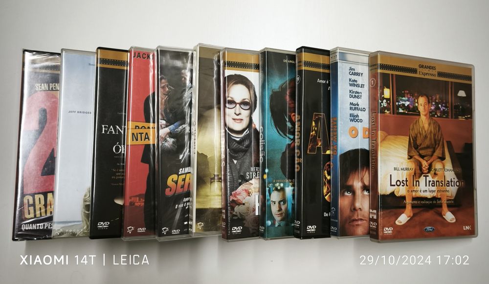 Conjunto de DVD`S