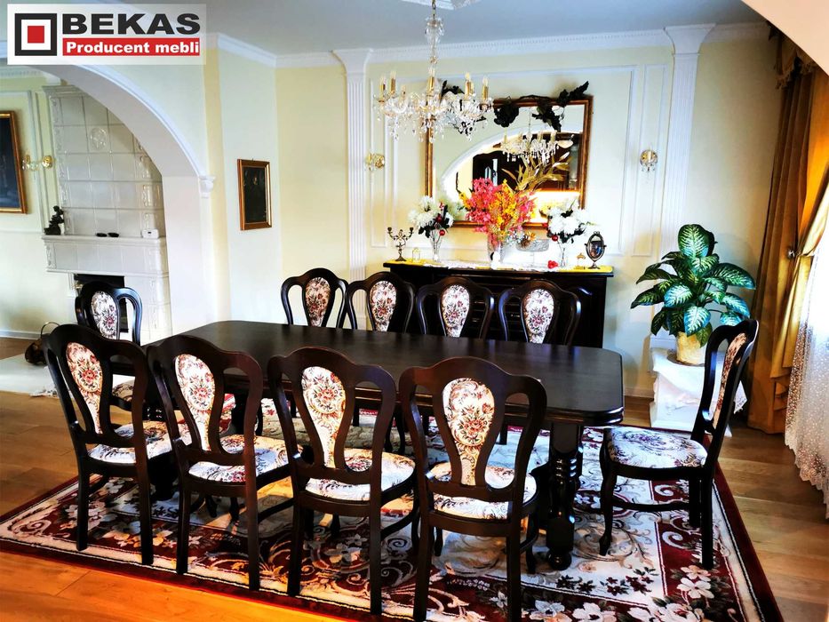 Stylowa KOMODA 160` Orzech Włoski `` BEKAS ` Producent Mebli Stylowych