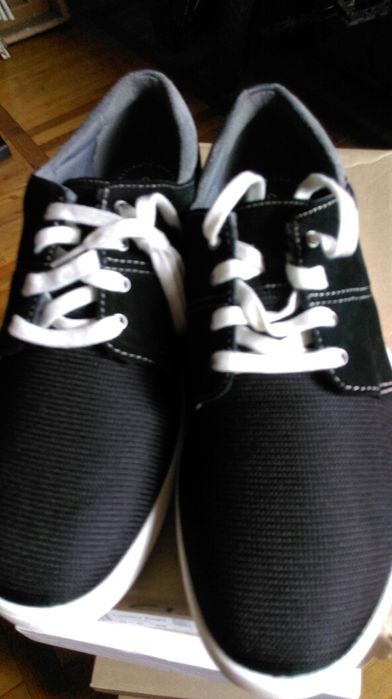 Clarks р.45-46 из замши кеды мужские