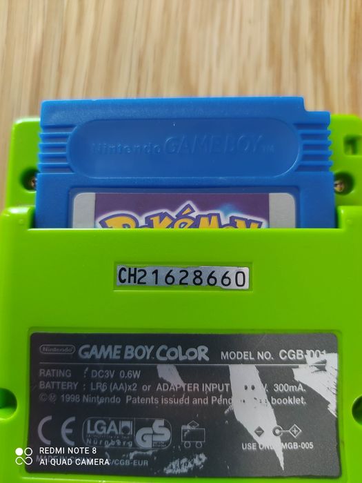 Kultowa gra Pokemon Blue - Gameboy Color/Advance/SP/Pocket - NOWA