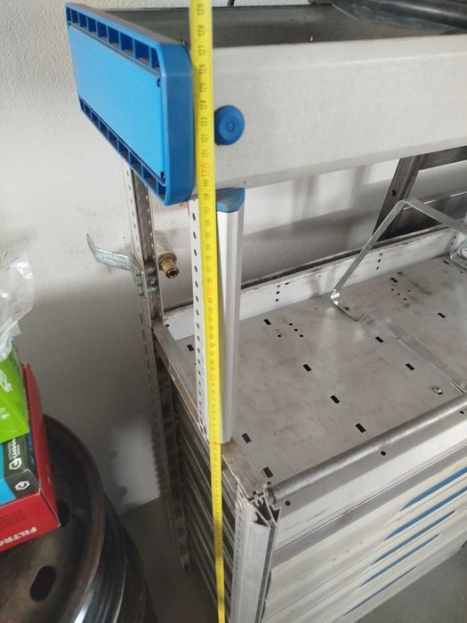 Regały szafki półki do busa auta zabudowa serwisowa