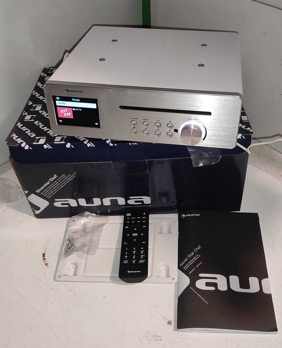 Кухонне інтернет радіо auna Silver Star Chef 20 Вт CD BT USB