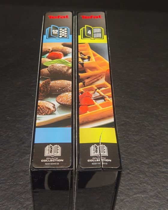 Tefal Snack Collection ciasteczka i gofry 4 i 12