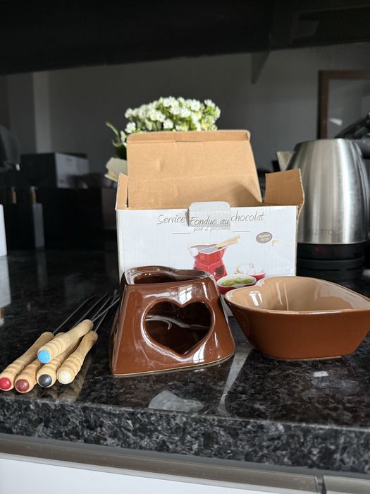 Conjunto de Foundue com garfos