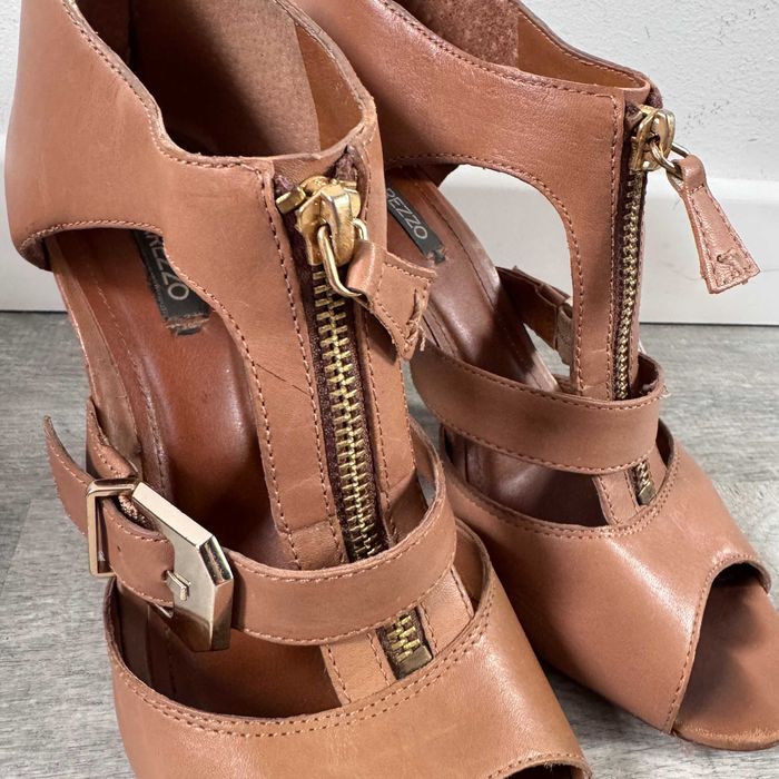 AREZZO szpilki sandały skóra Made In Brazil - Eur 37