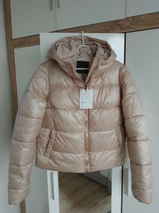 Nowa złota kurtka Mohito