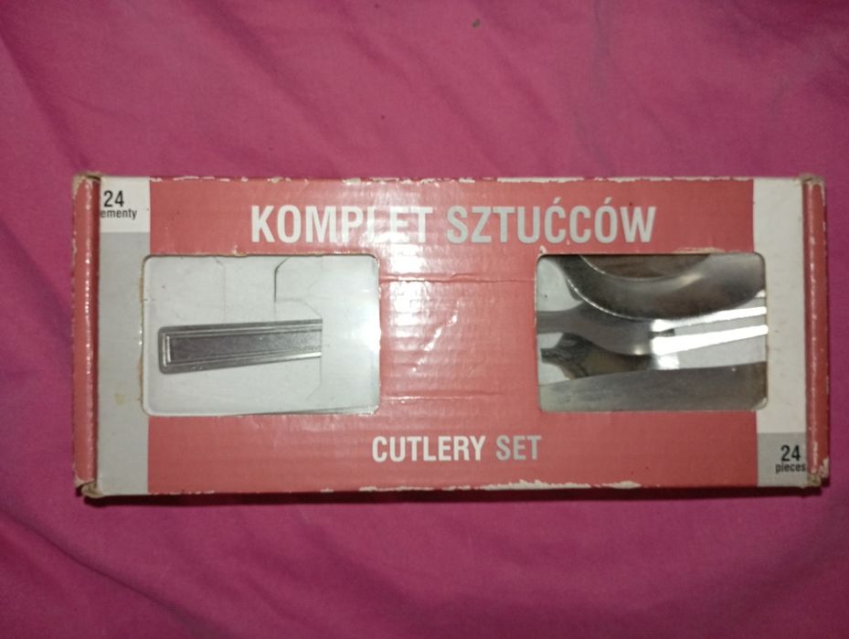 Nowy komplet sztućców