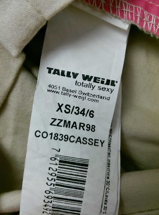 Kostium kombinezon sukienka różowy beżowy Tally Weijl 34
