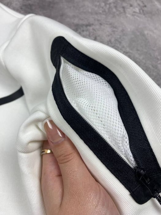 Кофта Nike Tech Fleece/кофта найк теч фліс біла/nike теч fleece