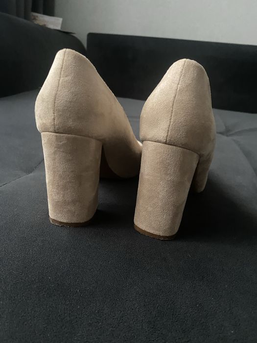 Замшеві туфлі лодочки