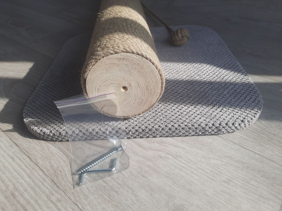 Когтеточка з дерева 65/82/102см 11Ø для Великих котів для мейнкунів