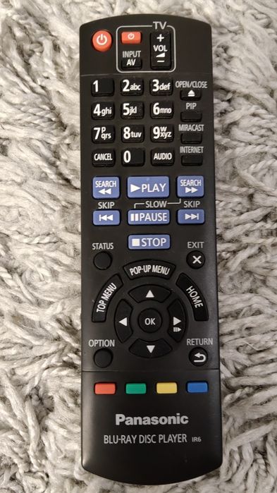 BLU-RAY SD Card DVD CD Player Panasonic DMP-BDT234 HDMI pilot