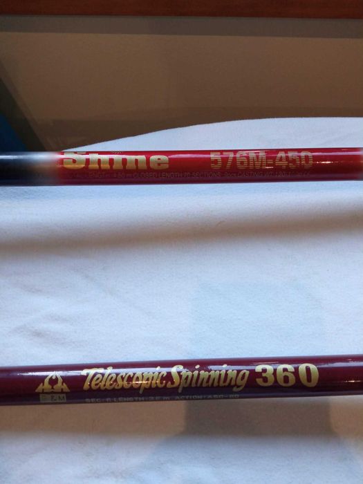 2 canas de pesca